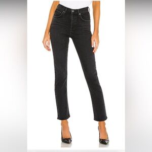 Riley High Rise Straight Crop in Panoramic
AGOLDE